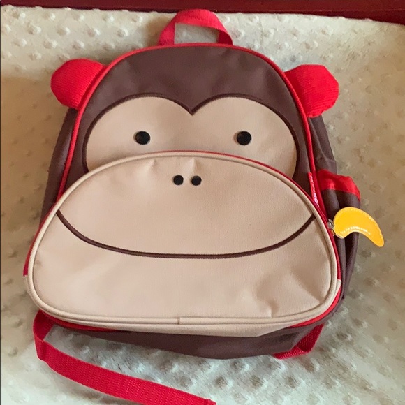 Skip Hop Other - NWOT SKIP HOP MONKEY KIDS BACKPACK